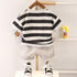 Boys suit summer short sleeve two-piece set
