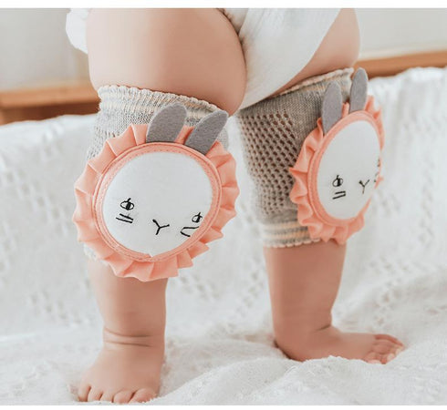 Cotton Knee Pad Cartoon Breathable Newborn Baby Crawling Knee Pad