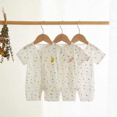 Thin Short Sleeved Monk Clothes NEWBORN BABY BODYSUIT