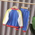 Spring and Autumn Boys Sports Baseball Suit Set of Three