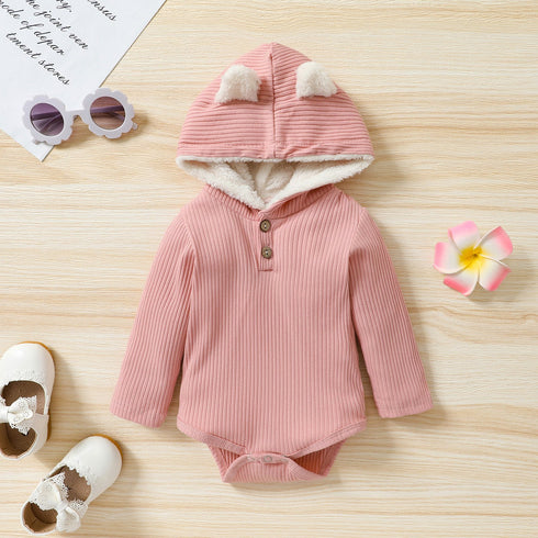 Baby Hooded Jumpsuit