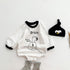 Baby jumpsuit triangle clasps crawl suit plus leggings