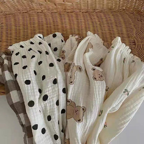 Cute Printed Casual Pants Mosquito Proof Pants