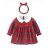 Baby Dress Fall/Winter English Style Latter Dress Set