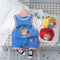 Round Neck Basketball Suit With Short Sleeves
