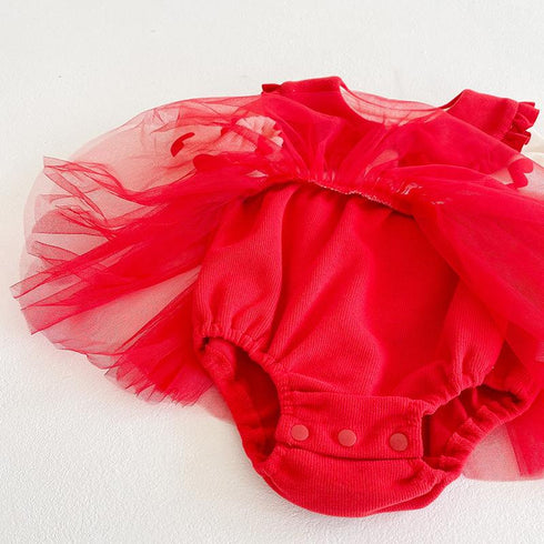 Love suit cardigan coat baby ha clothes climbing suit two-piece set