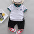 Summer Boys Crewneck Short Sleeve Shorts Set