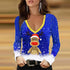 Christmas Long Sleeve Slim Shirt