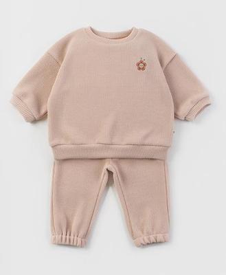 Baby Crewneck Dress Pants Casual Sports Suit