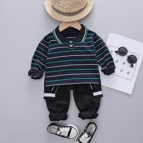 Children's Spring and Autumn Long Sleeve Sweat Suit