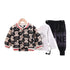Spring and Autumn Boys Casual Cardigan Set of Three