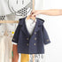 Leisure children's long boy baby coat in spring and autumn