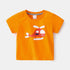 Summer Boys Plane Printed Short Sleeve