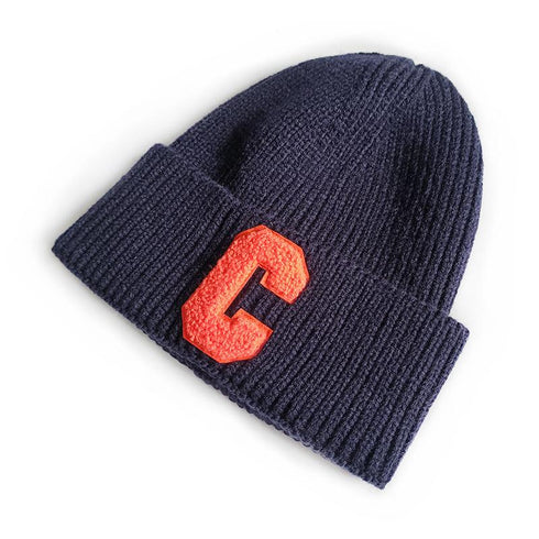 Letter C Wool Beanie