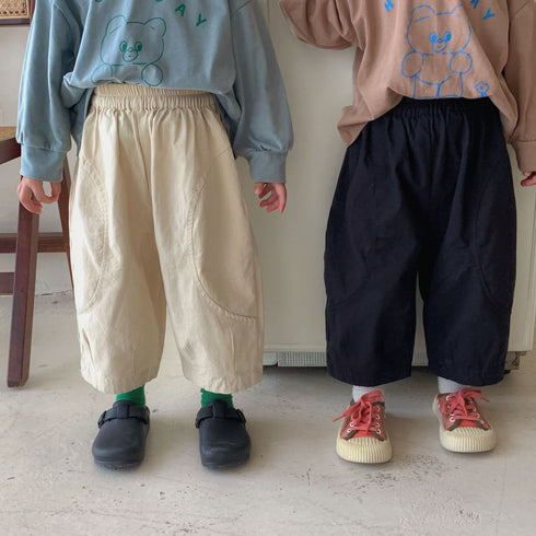 Children's Wide Leg Pants Loose Casual Pants