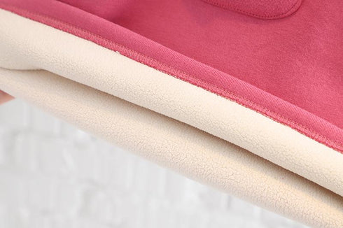 Children's Autumn and Winter Suit Hooded Two-Piece Set