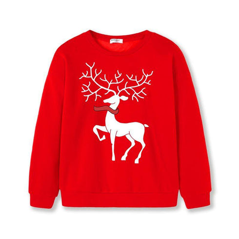 Christmas Sweat Warm Long Sleeve Top
