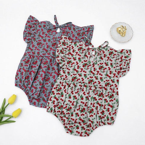 Baby girl jumpsuit fart suit
