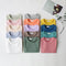 Solid color T-shirt half sleeve candy short sleeve