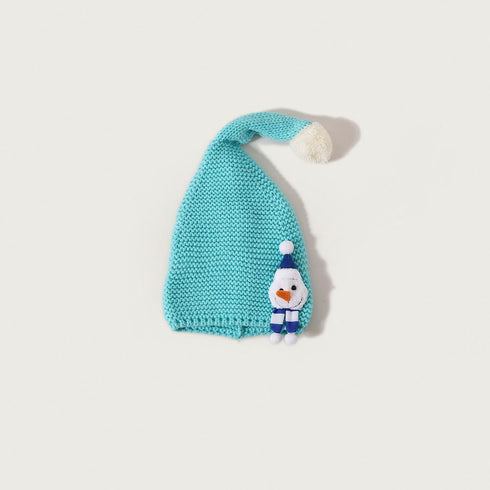 Christmas Children's Wool Knit Cap Circumference 19.7-21.3 inch