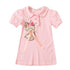 Girls Cartoon POLO Dress 2022 Summer New Baby Girl Princess Dress
