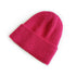 Monochrome casual knit flanged wool hat 15.74-18.89 inches
