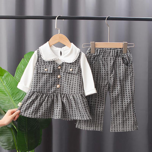 Girl's Pants Dress Set