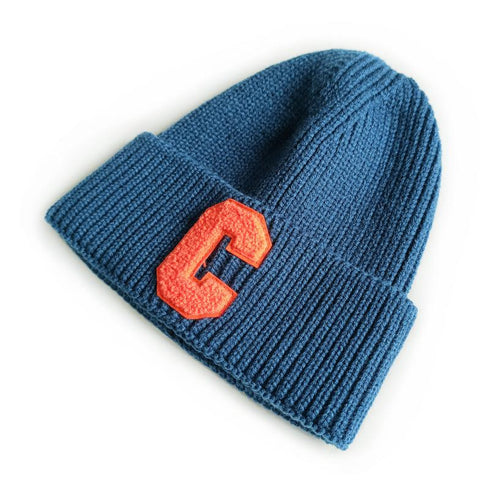 Letter C Wool Beanie