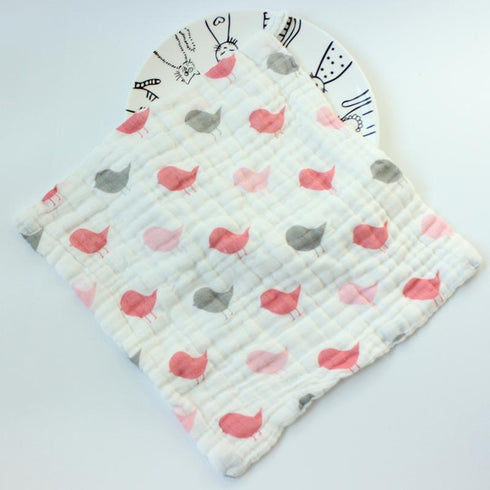 Baby 6-layer gauze saliva towel cotton bath towel