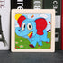 Early education puzzle puzzle toy enlightenment cognition cartoon wooden puzzle