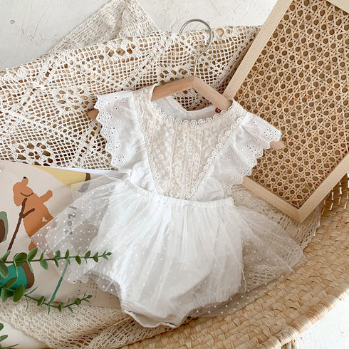 Lace Foreign-style Hardo Dress Baby Fart Dress