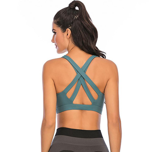 Sports Underwear Shockproof Bra Vest Ladies Yoga Fashion Bra