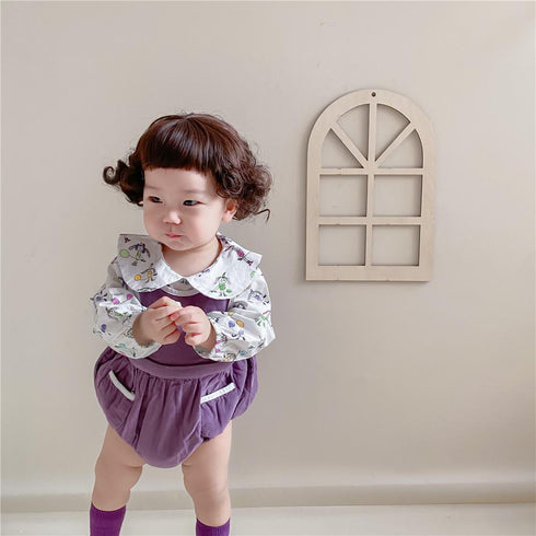 Spring and Autumn Baby Shirt Straps