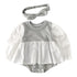 Baby Girl Hair Belt Princess Jumpsuit