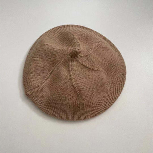 Baby Knitted Painter Hat Candy Color Soft Wool Fall/Winter Berets