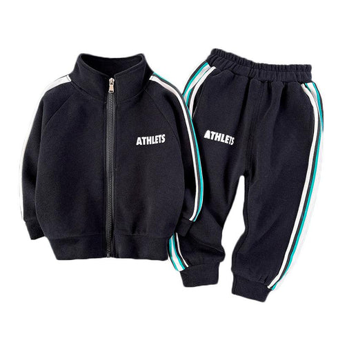 Boy's Spring and Autumn Two-Piece Set