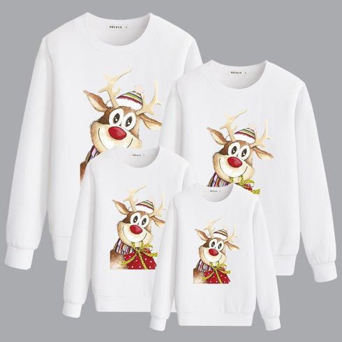 Autumn and winter warm parent-child sweater