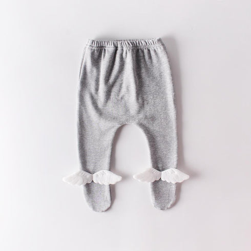 Autumn and winter angel wing base socks cotton Joker pantyhose