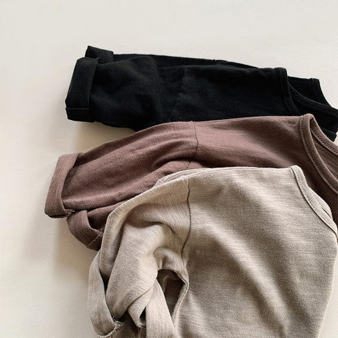 Slub cotton T-shirt new Joker long sleeve cotton long sleeve bottoming shirt