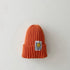 Baby patch smiley candy-colored wool hat smiley cone hat