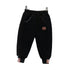 Winter children with velvet padded warm pants