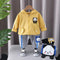 Spring and Autumn Boys Leisure Two-Piece Set