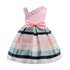 Girls' Dress European And American Children's Dress Little Girl Princess Dress Temperament Striped Dress Dress