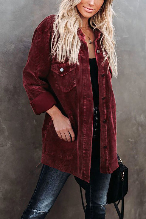 Women's Fall/Winter Shirt Coat