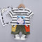 Summer boys T-shirt set short sleeve two-piece set