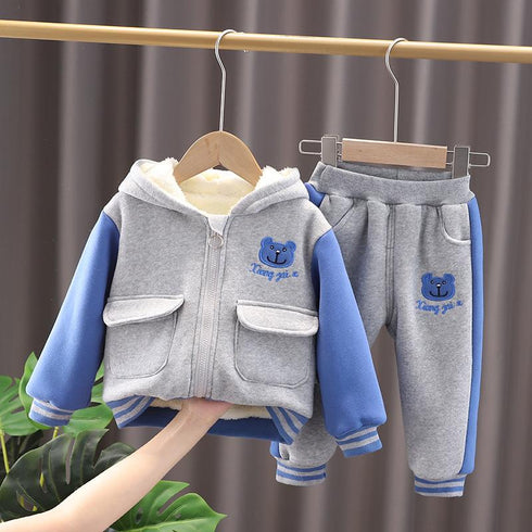 Baby Fall/Winter Cashmere Suit Two-Piece Set