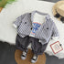 Boys spring and autumn suit set of three