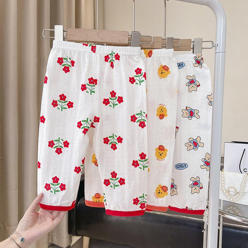 Children's Cartoon Pajama Set, Home Clothes, Air Conditioning Clothes, Two-piece Set