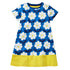 Summer girls flower print dress