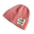 Cloth logo embroidery letter flanging knit cap 17.32-19.68 inches